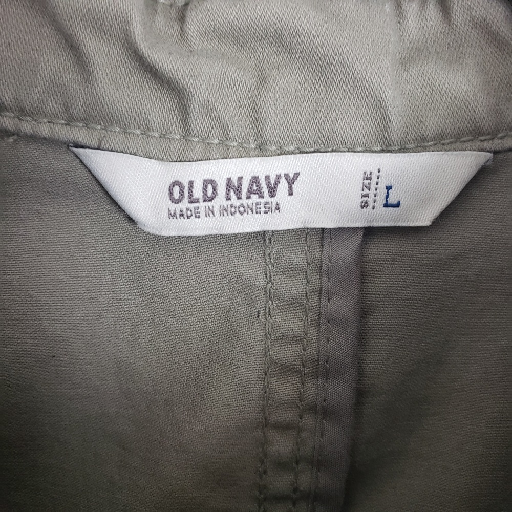 Old Navy Khaki Safari Jacket B9 - Picture 4 of 6